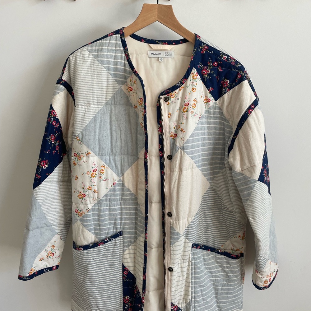 Madewell Multicolor Patchwork Jean Jacket - image 2